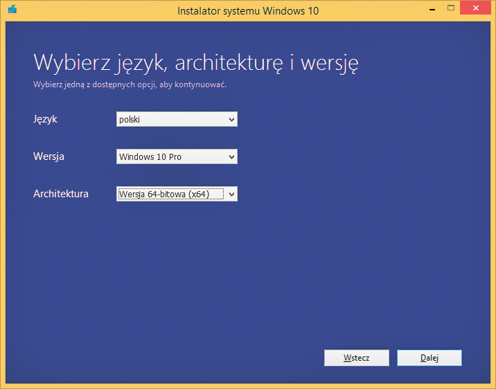 Windows 10 – Instalacja Dziesiątki