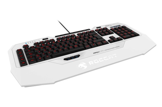 ROCCAT Isku FX White  – biała klawiatura dla graczy