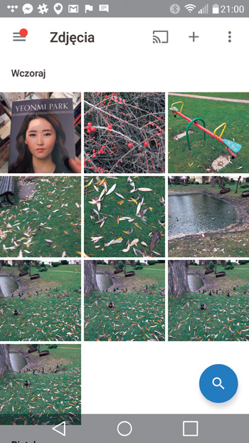 Szybki retusz – zdjęcia Google