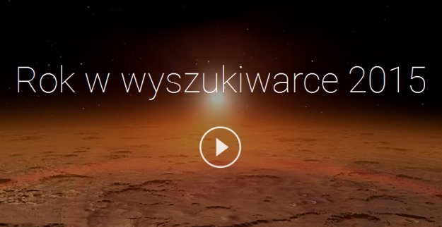 Rok w wyszukiwarce – czego szukaliśmy w Google?