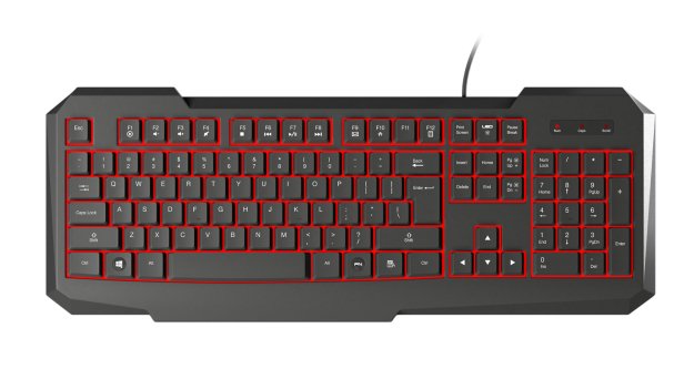 Natec Genesis RX11 – klawiatura dla graczy z podświetleniem
