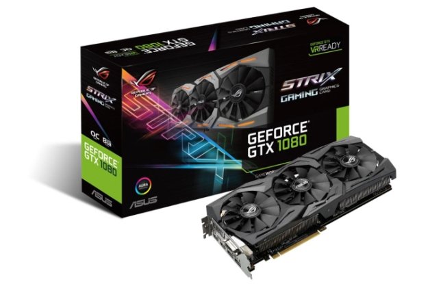 ASUS ROG prezentuje kartę graficzną Strix GeForce GTX 1080
