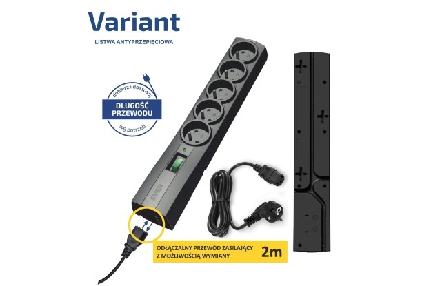 Nowe listwy antyprzepięciowe Classic I Variant