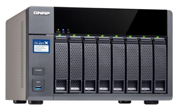 QNAP TS-831X – wszechstronny 8-dyskowy NAS