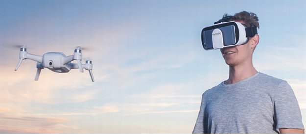 Gogle FPV do sterowania dronem