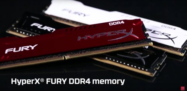 HyperX rozszerza linię produktową pamięci Fury DDR4