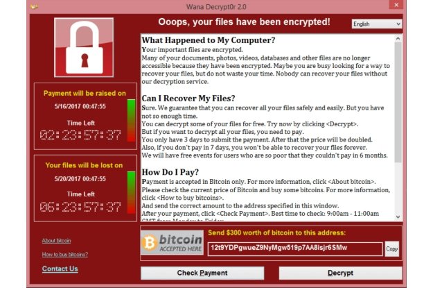 WannaCry – globalny paraliż spowodowany przez ransomware