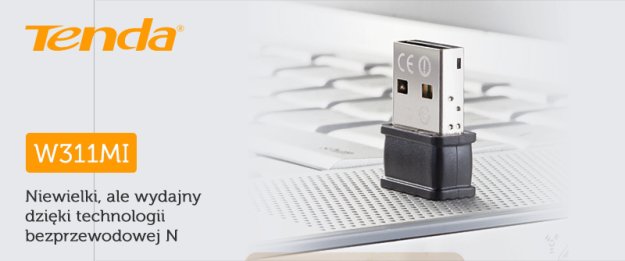 Tenda W311MI – niewielki adapter Wi-Fi