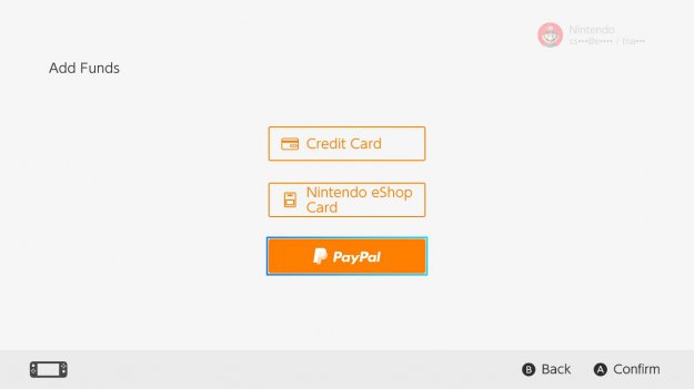PayPal dostępny na Nintendo Switch
