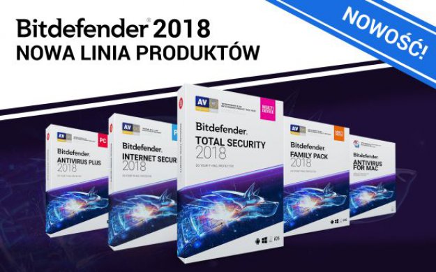Bitdefender 2018 – nowe wersje programów antywirusowych