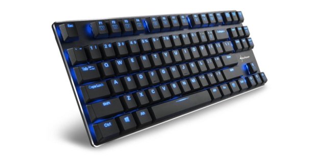 Sharkoon PureWriter TKL – niskoprofilowa klawiatura mechaniczna