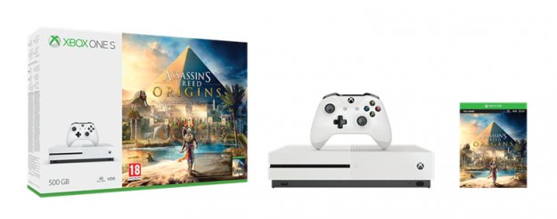 Konsola Xbox One S z grą Assassin’s Creed Origins