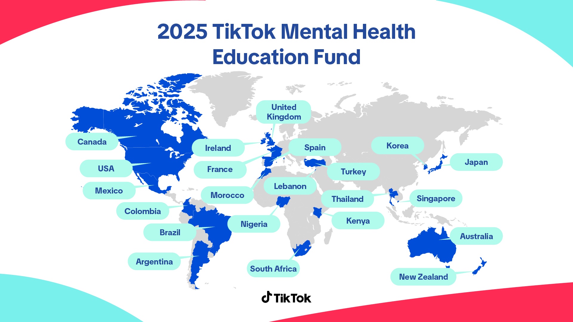 TikTok Mental Health Education Fund 2025