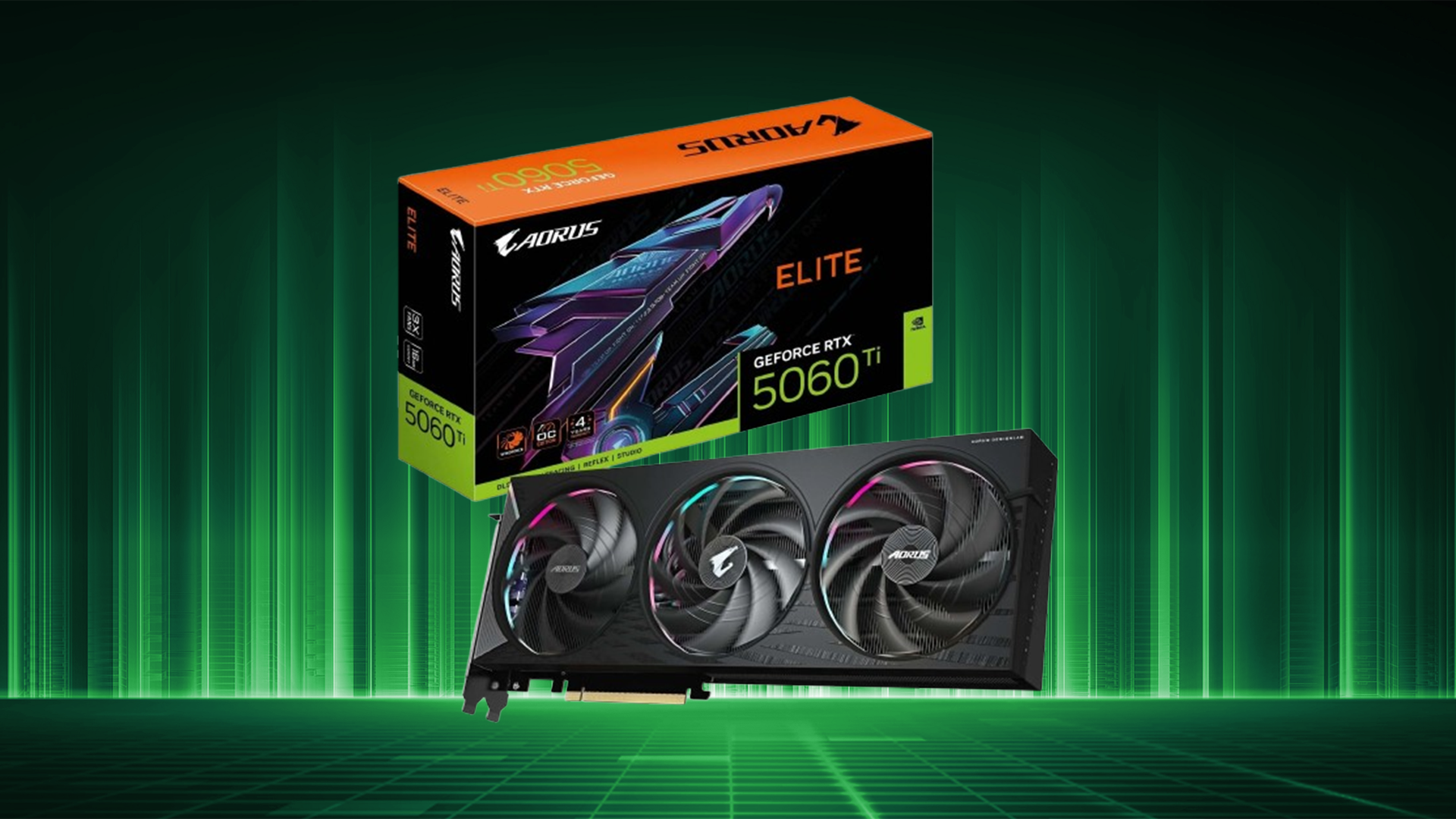Gigabyte AORUS GeForce RTX 5060 Ti ELITE 16GB