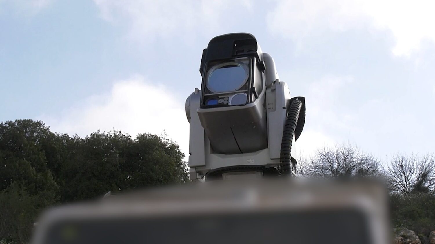 Izraelski laserowy system przechwytywania