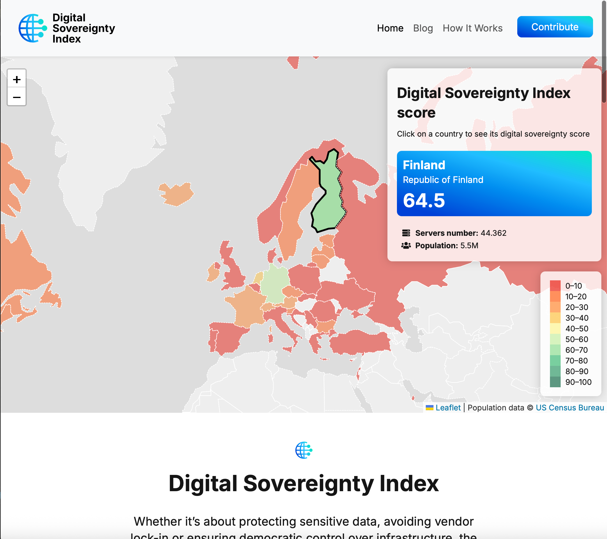 Digital Sovereignty Index