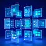 Sztuczna inteligencja i reklamy, grafika ilustracyjna