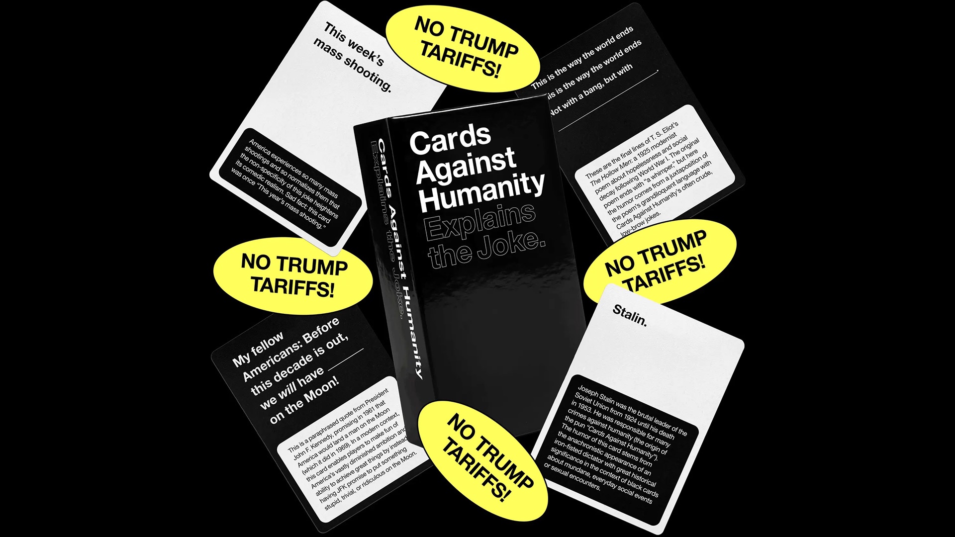 Cards Against Humanity ma pomysł na ominięcie ceł Trumpa