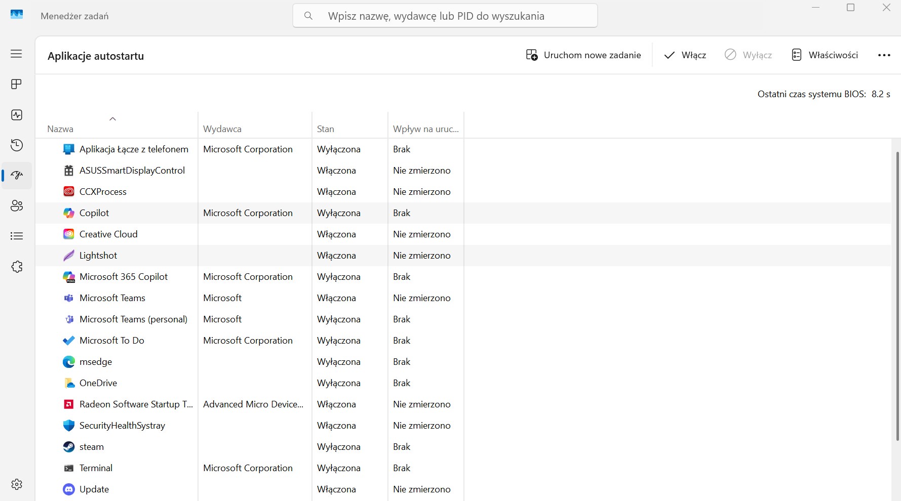 Jak wyłączyć autostart aplikacji w systemie Windows?