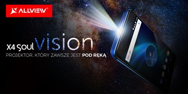 Allview X4 Soul Vision – smartfon z projektorem