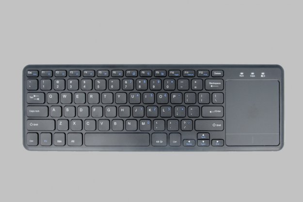 Klawiatura bezprzewodowa z touchpadem Smart marki Hykker w Biedronce