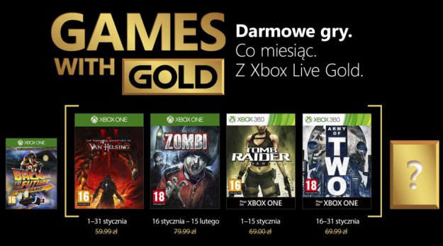 Styczniowa oferta Games with Gold