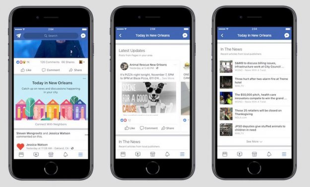 Treści lokalne – nowa sekcja na Facebooku