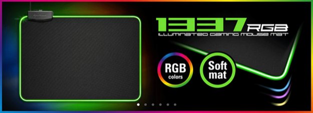 Materiałowa podkładka Sharkoon