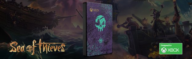 Limitowane dyski Seagate Sea of Thieves Game Drive