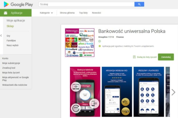 Atak wymierzony w użytkowników aż 21 polskich banków