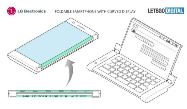 Składany smartfon od LG?