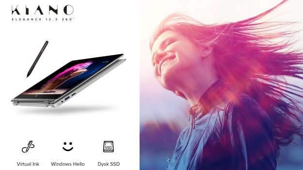 KIANO Elegance 13.3 360 z Virtual Pen