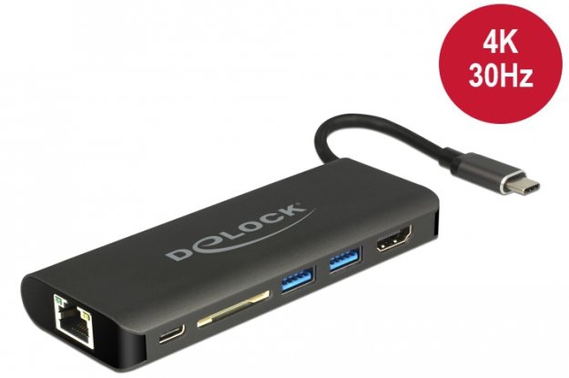 Stacja dokująca Delock – obraz 4K bez HDMI czy DisplayPort