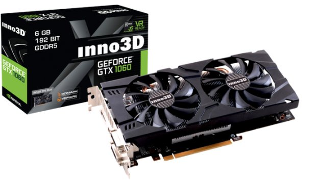 Inno3D GeForce GTX 1060 6GB X2 – karta graficzna dla graczy