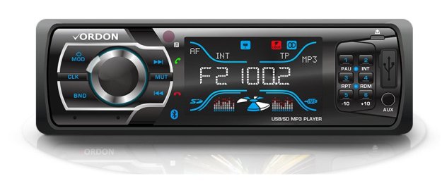 VORDON HT-896B – radio samochodowe z Bluetooth