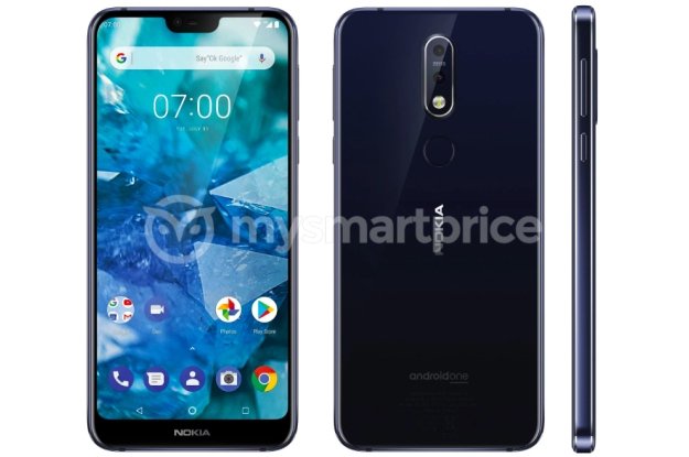 Nokia 7.1 Plus na renderze