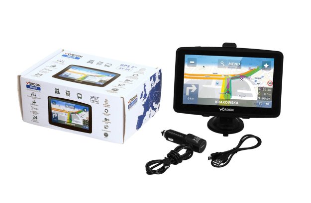 VORDON 7” Truck – nawigacja dla kierowców ciężarówek