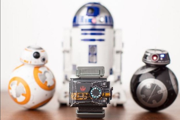 Zdalnie sterowane droidy z Gwiezdnych Wojen