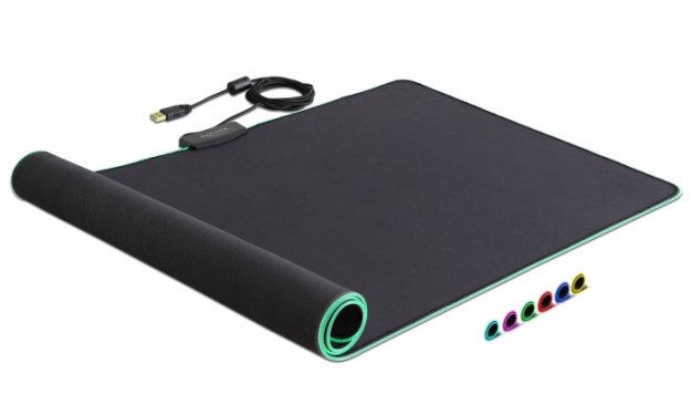 Delock – podkładka pod mysz z podświetleniem
