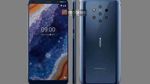 Nokia 9 PureView na renderze prasowym