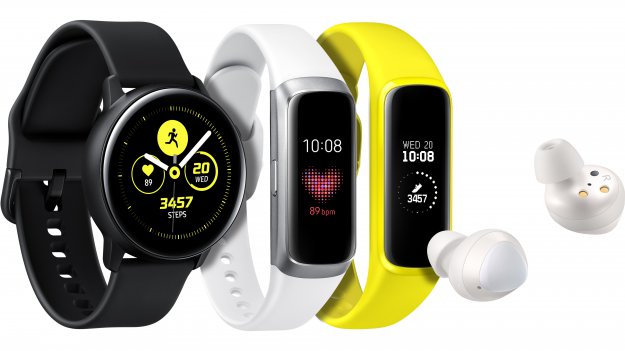 Galaxy Watch Active, Galaxy Fit i Galaxy Buds – nowe urządzenia ubieralne Samsunga