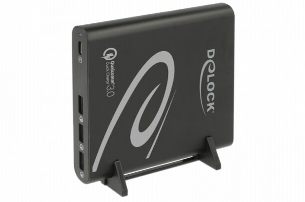 Delock – uniwersalna ładowarka USB do laptopów