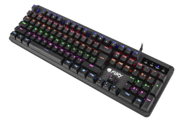 Fury Tornado – niedroga klawiatura mechaniczna z podświetleniem