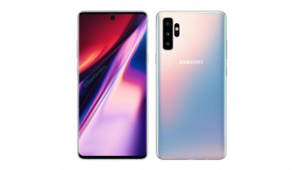 Samsung Galaxy Note 10 – pierwszy render