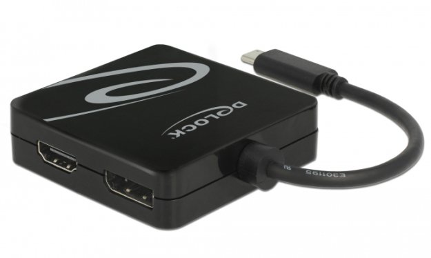 Adapter USB Typ-C do obsługi wielu wyjść wideo