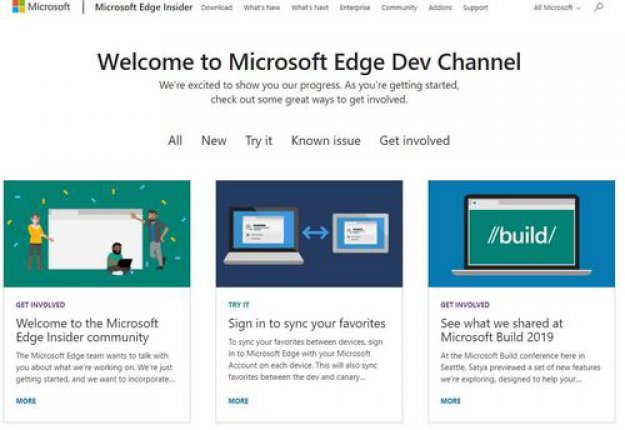 Nowa wersja testowa MS Edge