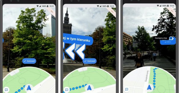 Rzeczywistość rozszerzona dla piechurów