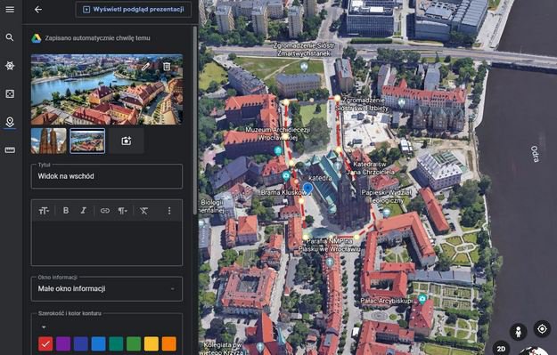 Nowy element Google Earth