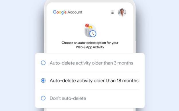 Google utrzyma historię przez półtora roku