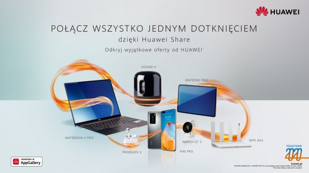 Trwa kampania koncernu Huawei – Together 2020